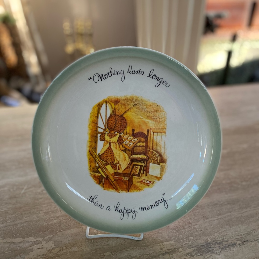 Vintage American Greetings 1970”s Collectible Plates